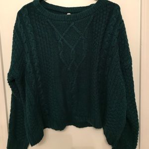 ⚡️Mudd|Emerald green soft sweater